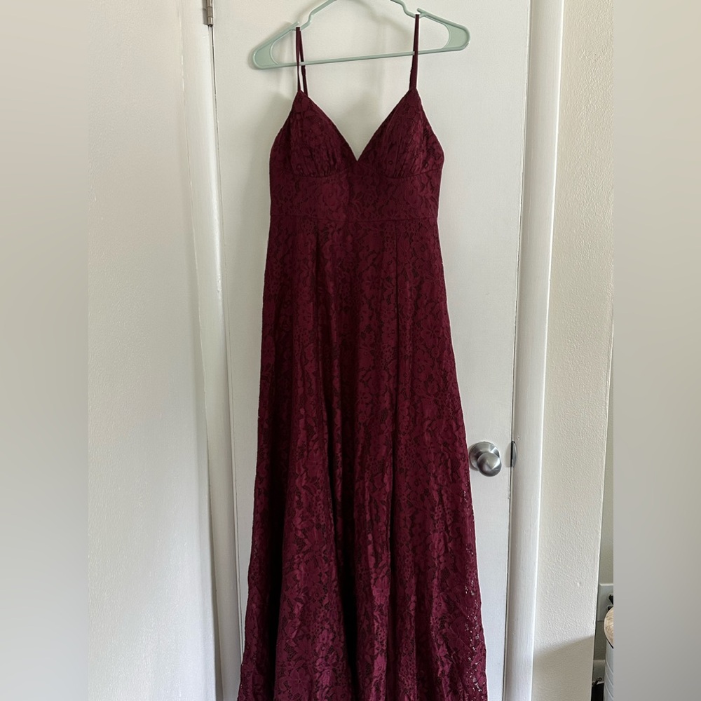 Azazie Dellana size 10 NWT Cabernet